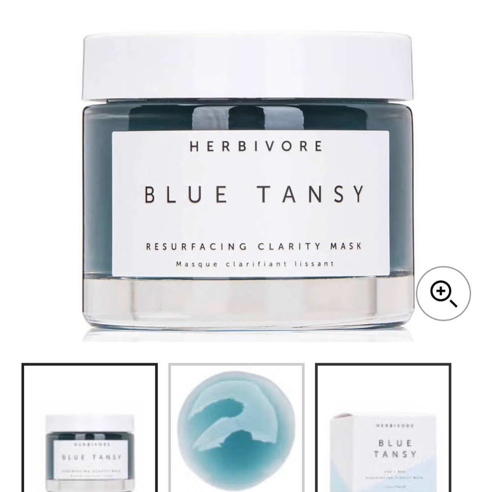 Herbivore Blue Tansy Mask